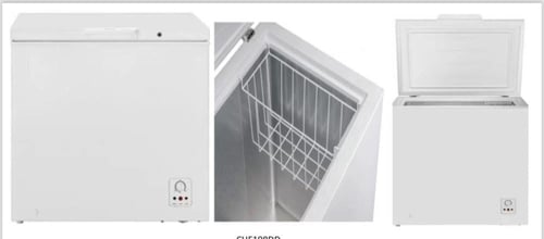 CHF297 DD-فريزر هايسنس سطحي 297 لتر ابيض 10.5 قدم