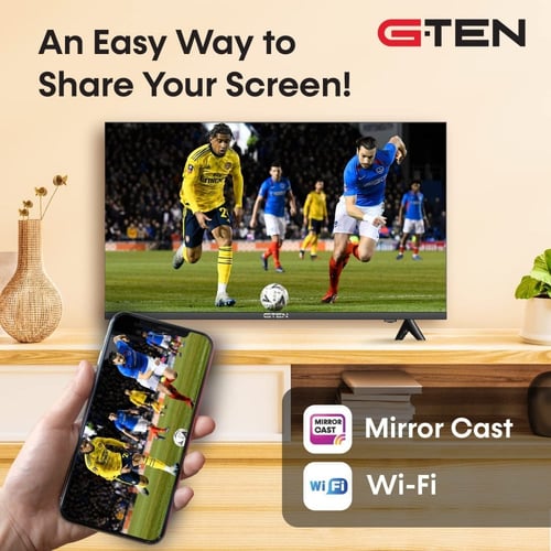 تلفزيون ذكي LED بدقة عرض فائقة وشاشة مقاس 32 بوصة...