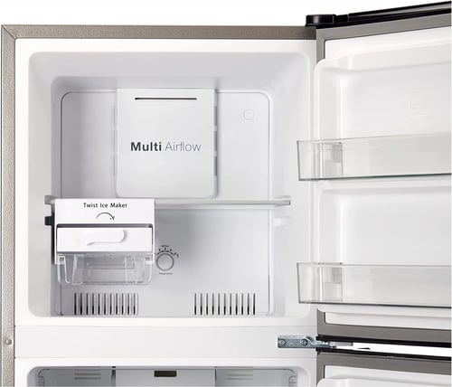 نيكاي ثلاجة ، بابين ، بسعة 246 لتر ، 8.7 قدم مكعب،...