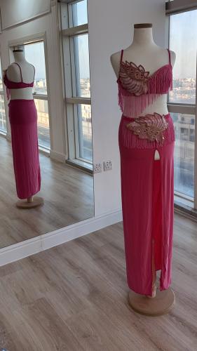 بدلة رقص شرقي (وردي)