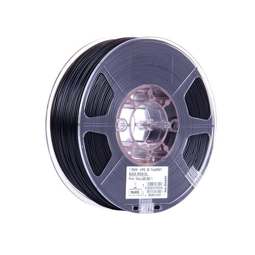 eSUN HIPS (Black) -3D Filament 1.75Ø, 1kg