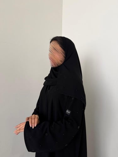 عباية لولو أسود