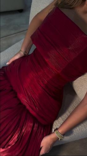 Red dress