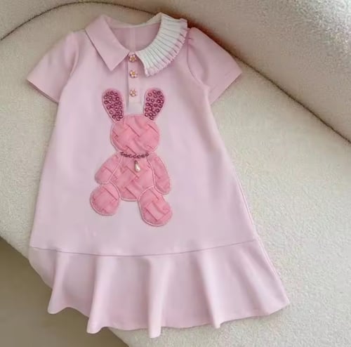 Pink Bunny Charm Dress