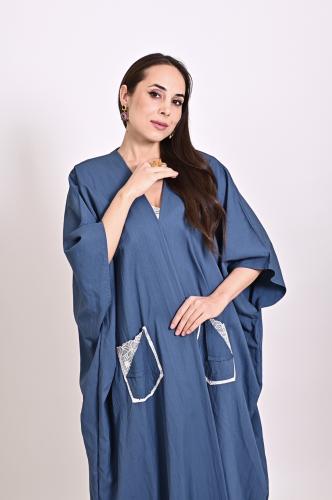 Light blue Abaya