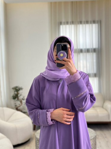 Lavender Abaya