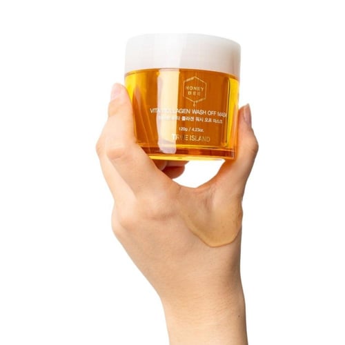 قناع غسول بالكولاجين بعسل النحل فيتا من ترو آيلاند...