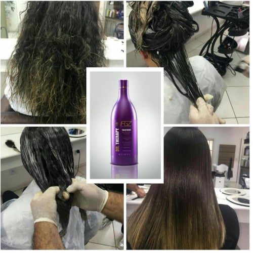 معالج بروتين الحرير والكولاجين دكتور ثيرابي 1000مل