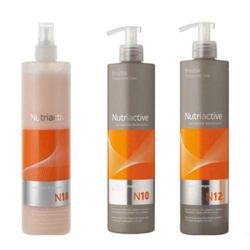 مجموعة نوتري أكتيف للشعر التالف والجاف من ايرايبا-...