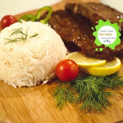 وجبتين دايت افطار وغداء +2 اسناك ( مدة 30 يوم )