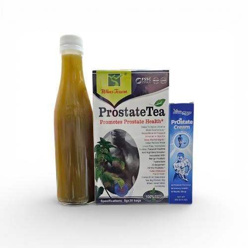 مجموعة البروستاتا 3 قطع , شاي البروستاتا - زيت الب...