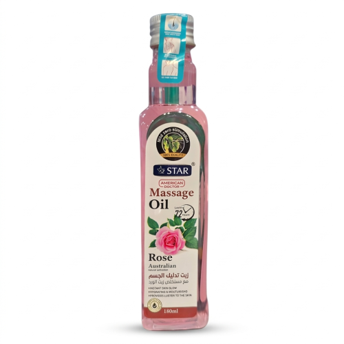 Rose Massage Oil | زيت مساج الورد المرطب للجسم 180...