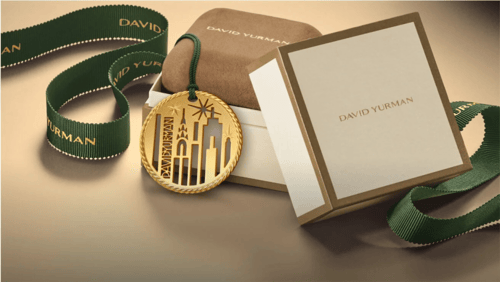 X Crossover Band Ring خاتم X من ديفد يورمان