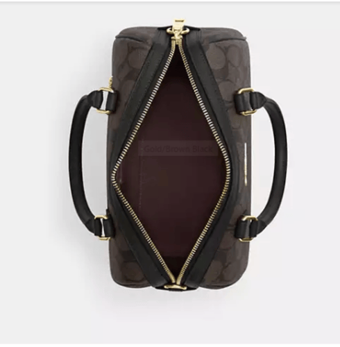حقيبة كوتش Rowan Satchel Bag In Signature Canvas