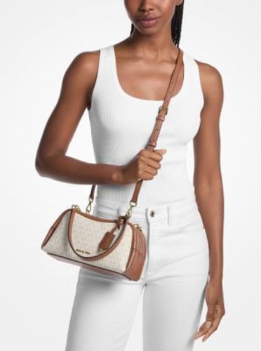 حقيبة مايكل كورس Cecily Small Signature Logo Shoul...