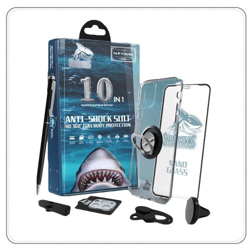 8-in-1 SHARKS protection package