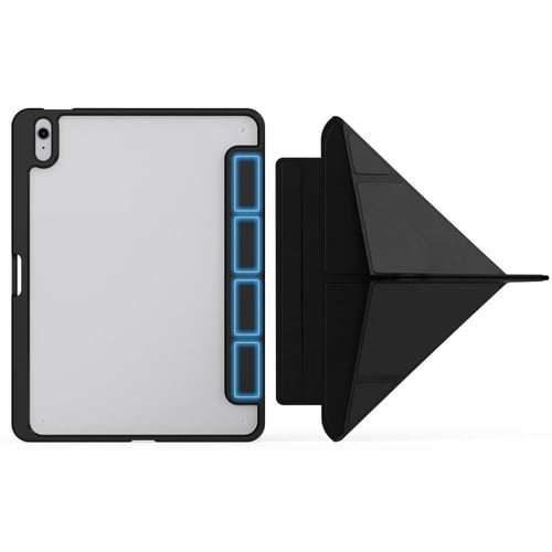 كفر ايباد تيرا 2في1 جلد خلفية شفاف . اسود