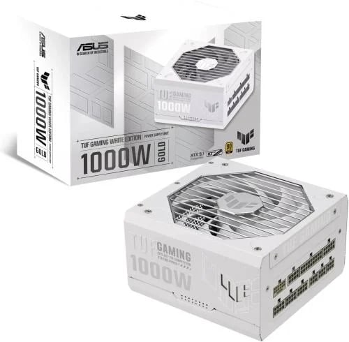 اقساط ASUS PSU TUF 1000W GOLD WHITE مزود طاقه ابیض