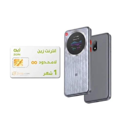 مودم متنقل5G ZTE U30 Pro + شريحه زين شهر لا محدود...