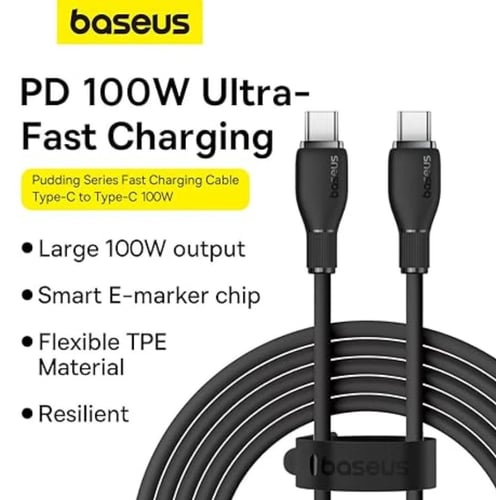 كيبل تايب سي تاسي سي 100w من Baseus