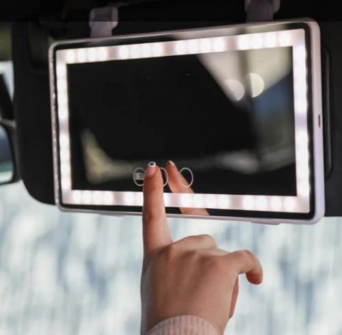 مراية سياره اضاءة LED