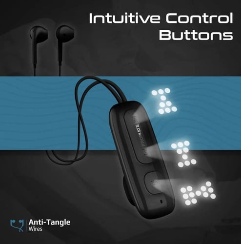 h – سماعة لاسلكية رياضية بتصميم كليب-أون وصوت عالي...