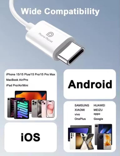 سماعة تايب سي اصلي من فون بلانت