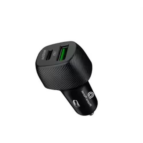 شاحن سيارة بمدخلين USB - بقوة ( 38W ) - Phone Plan...