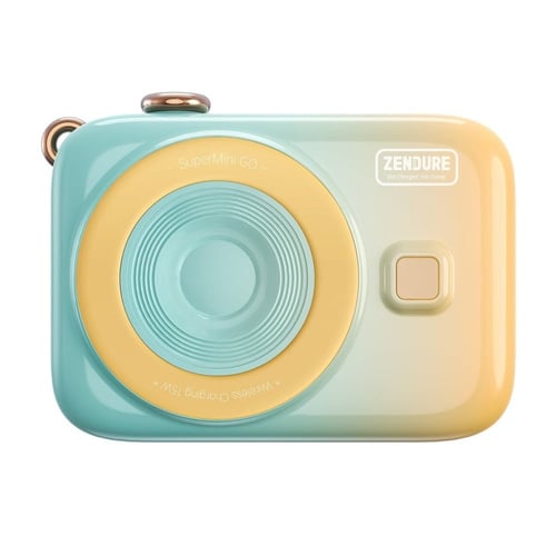 باور بانك بطارية زندور سوبر ميني اخضر سعة 10 الاف