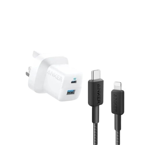 عرض انكر فيش جداري بقوة 20 واط بمنفذين USB-C و USB...