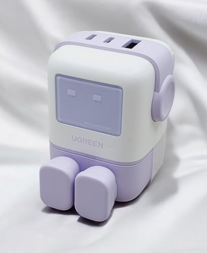 شاحن Ugreen Nexode RG 65W USB C GaN -وردى