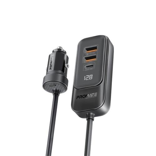 تجربة شحن مثالية مع شاحن السيارة GearHub-120W بقوة...