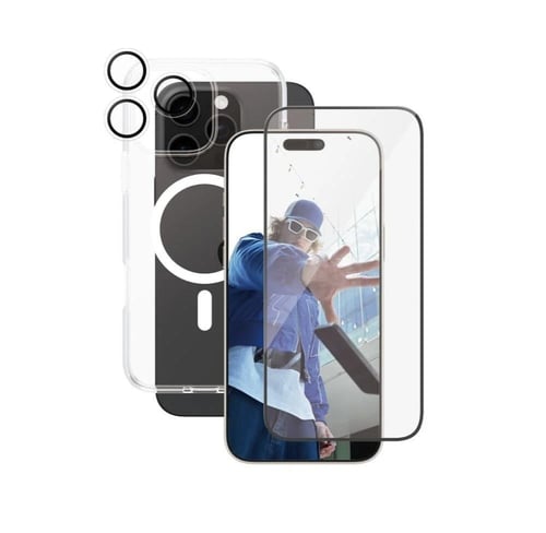 بكج حماية CARE ايفون 16 برو PANZER GLASS