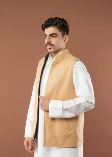 سديري جوخ لون اسود/جملي