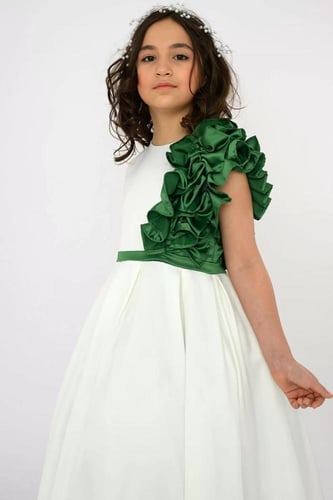 فستان اليوم الوطني السعودي بالاسم للبنات