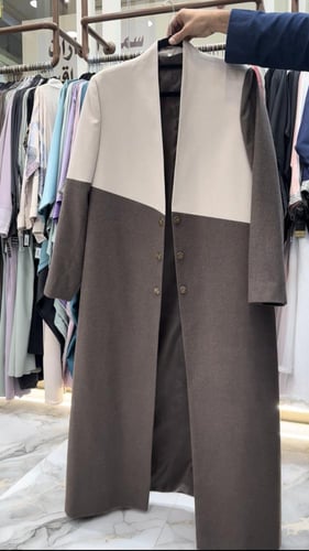 عباية شتوي بلمسة فنيه