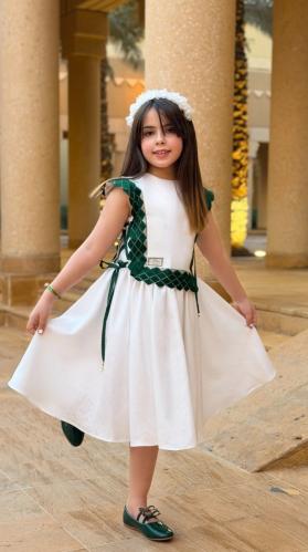 فستان بناتي اليوم الوطني 96