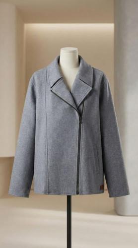 جاكيت شتوي رجالي لون رمادي