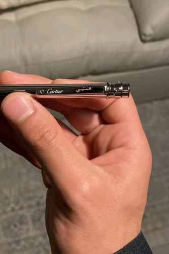 قلم كارتير نحت بالاسم حسب الطلب