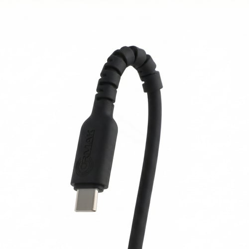 كيبل شحن أورماك تايب سي 60 وات - أسود HA-K101