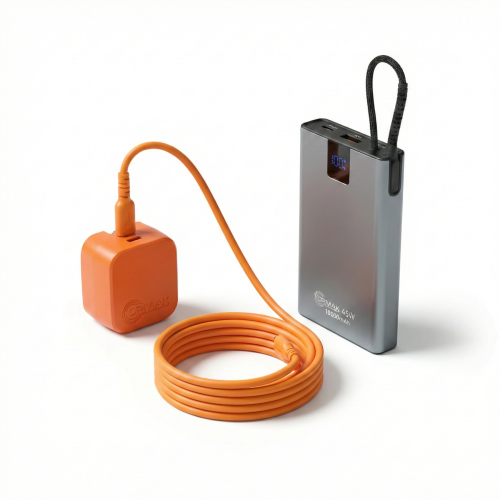 باقة أورماك برو – كيبل 60 وات + شاحن 35 وات + باور...