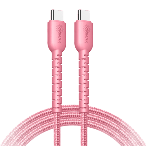 شاحن أورماك 35 وات منفذين تايب سي مع كيبل شحن 60 و...