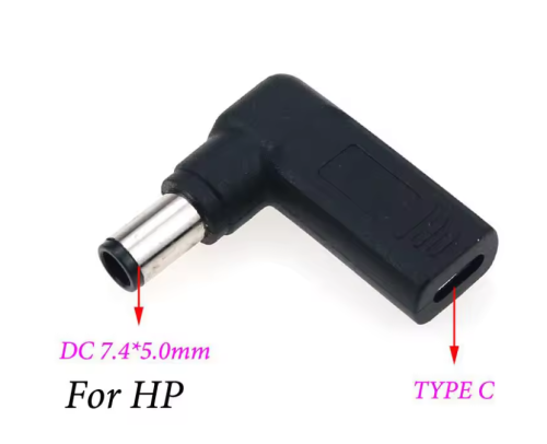 Type-C to Laptop/Tablet Adapter Size: 5.0 * 7.4 hp