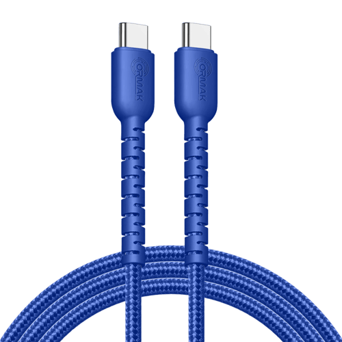 شاحن أورماك 35 وات منفذين تايب سي مع كيبل شحن 60 و...