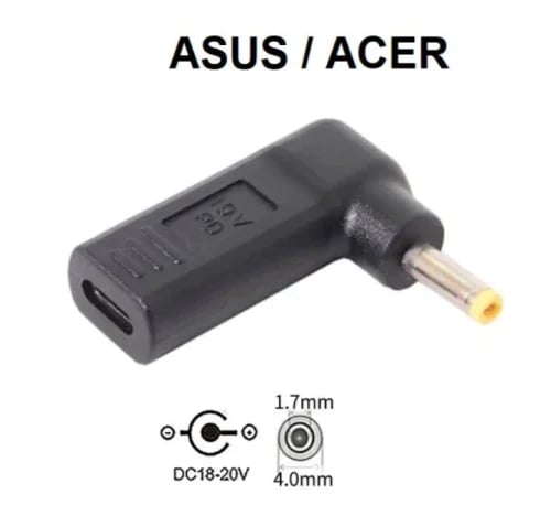 Type-C to Laptop/Tablet Adapter Size: 1.7 * 4.0