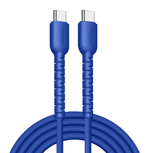 شاحن أورماك 35 وات منفذين تايب سي مع كيبل شحن 60 و...