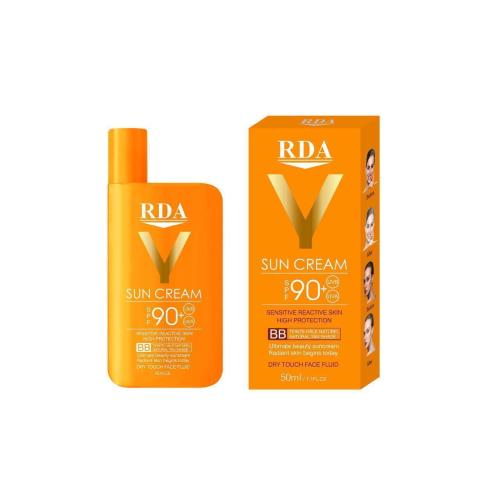 كريم شمس RDA BB SPF 90+ للبشرة الحساسة 50 مل