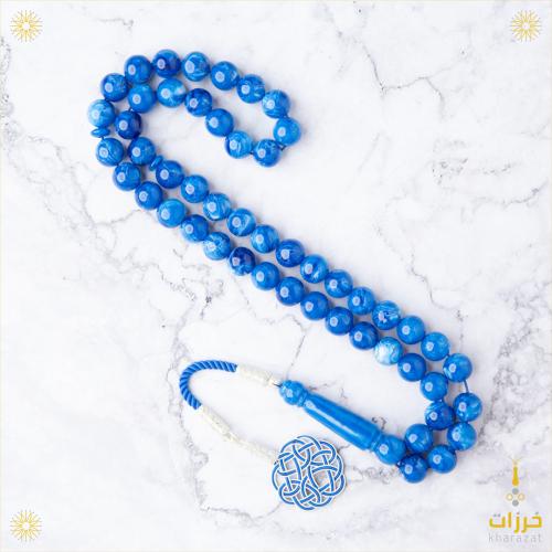 بكلايت بلجيكي أزرق معجن نع فضة عيار ١٠٠٠