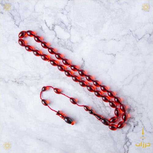 بكلايت احمر عسلي شفاف زيتوني