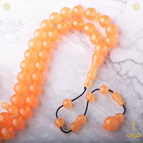 برتقالي شفاف